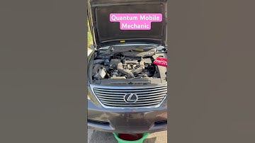 #Lexus alternator changeout