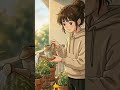 Girl morning routine|Ghibli style-ASMR video