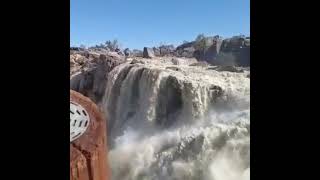 Unreal waterfall