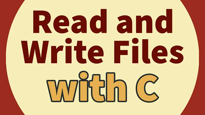 Read and Write Files with C