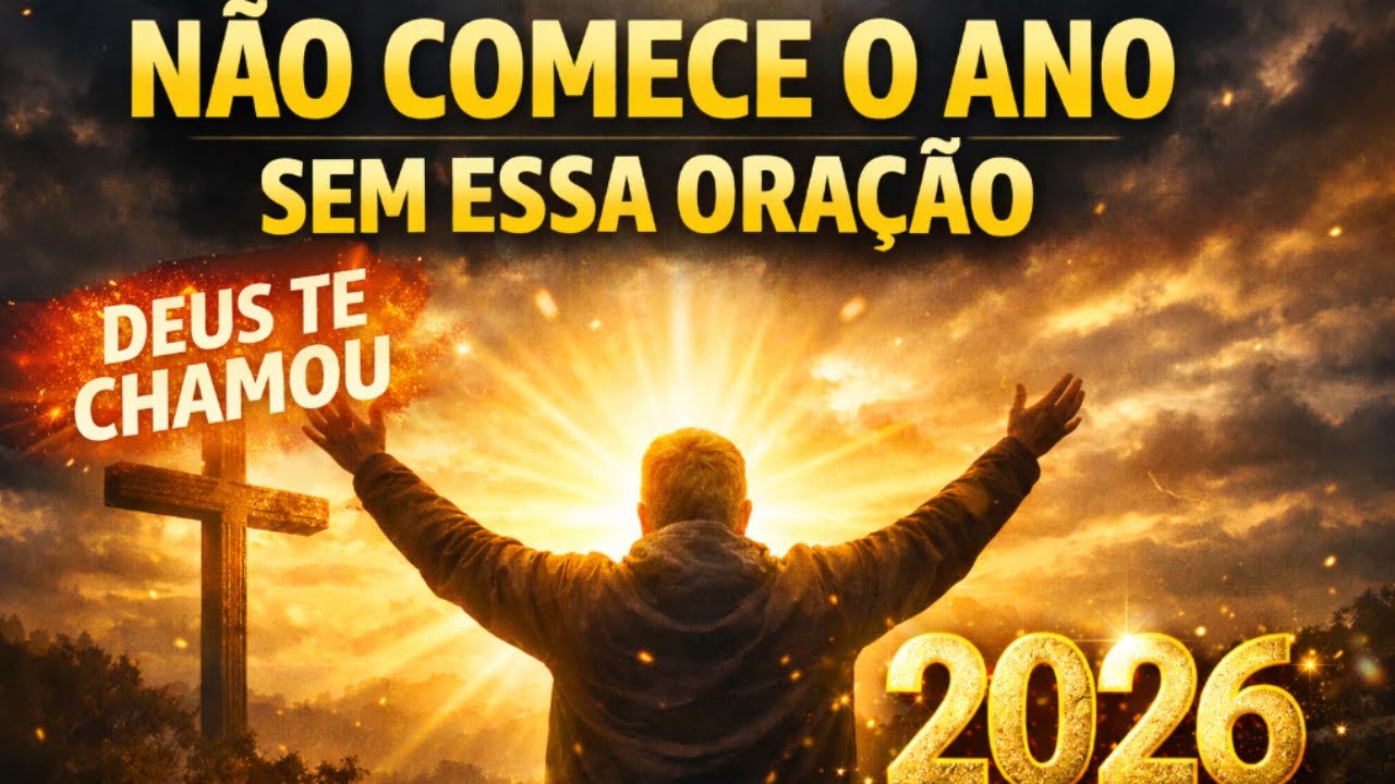 Deus Te Chamou! Oração Poderosa Para Começar 2026 com Proteção e Bênçãos