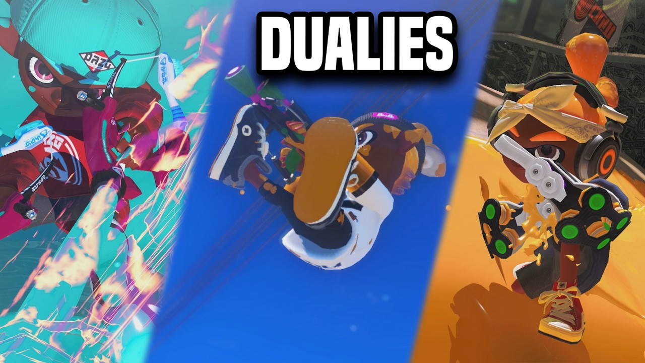 I Tried DUALIES in Splatoon 3 - YouTube