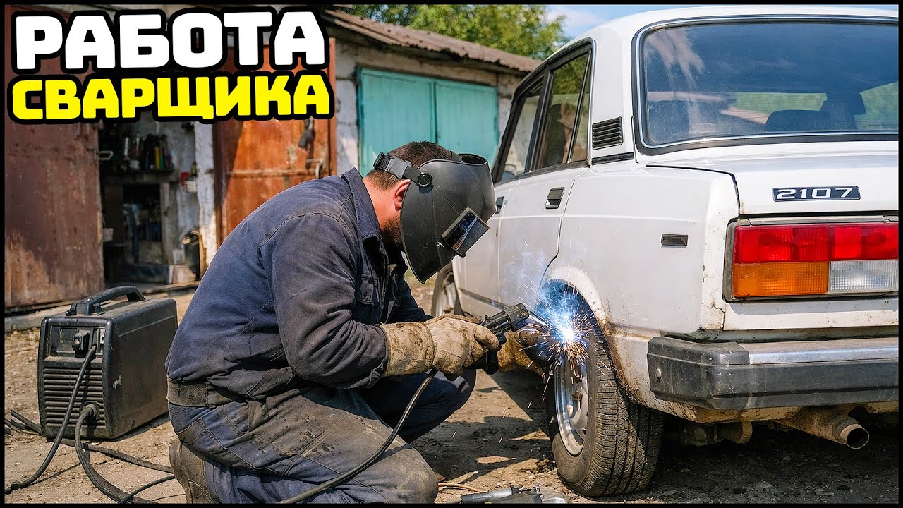 УСТРОИЛСЯ СВАРЩИКОМ и СЛЕСАРЕМ! Сколько ЗАРАБОТАЛ! - GTA 5 Radmir