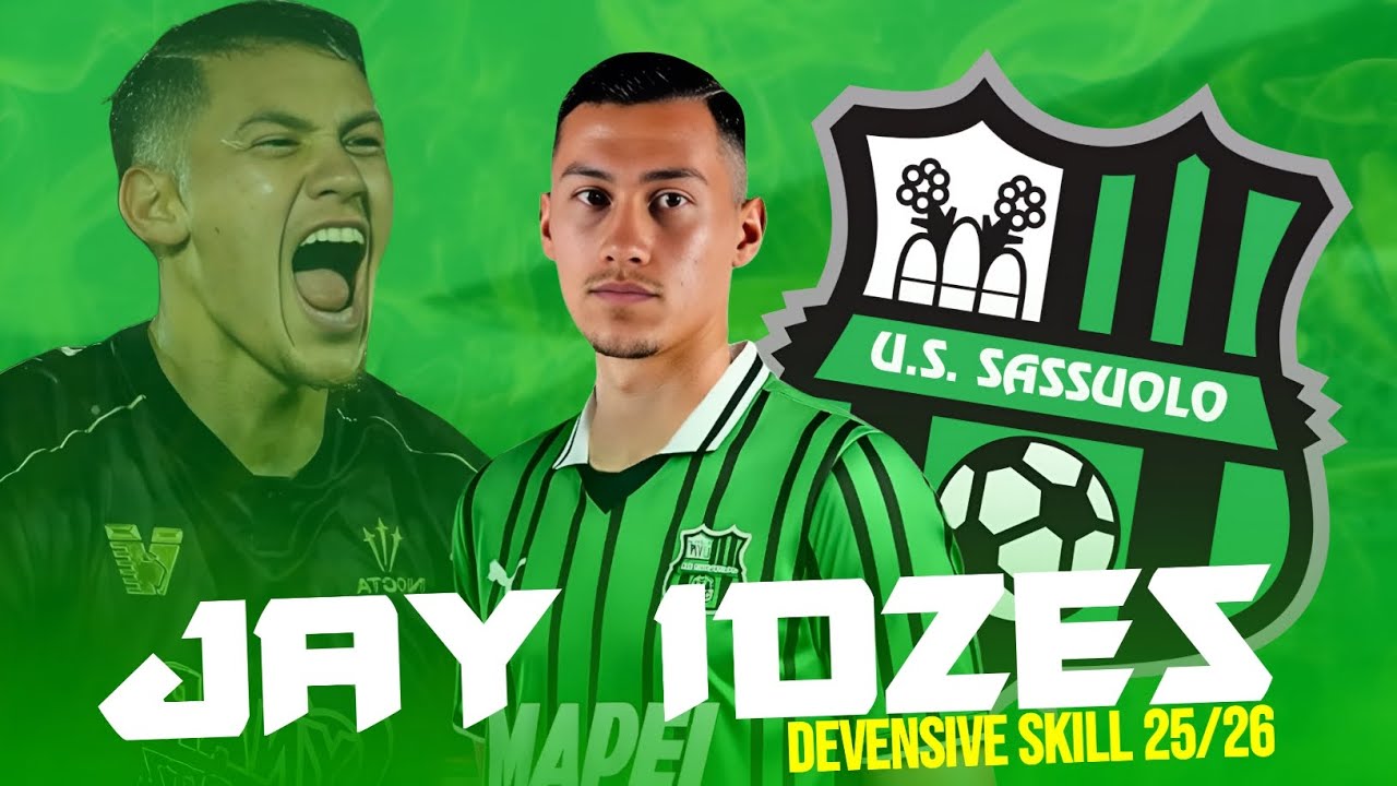 Jay Idzes • Devensive Skill 25/26 • U.S Sassuolo Calcio New Player!