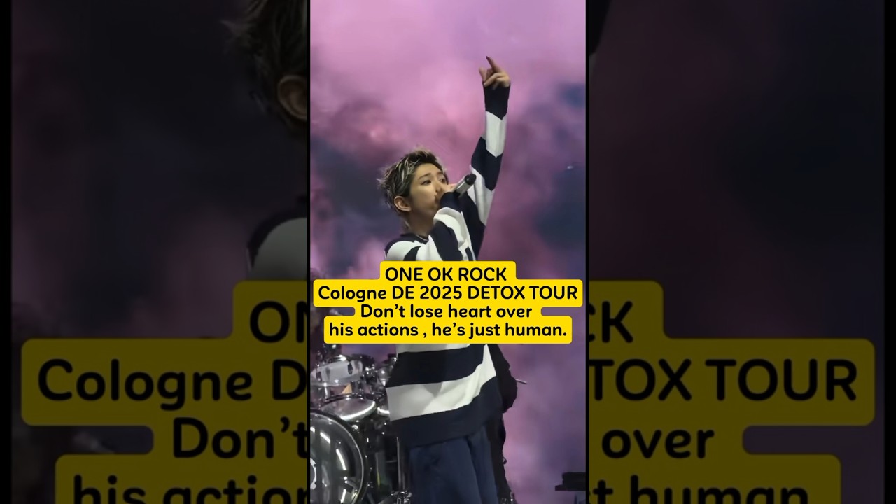 ONE OK ROCK -Taka got mad, Cologne DE 2025 