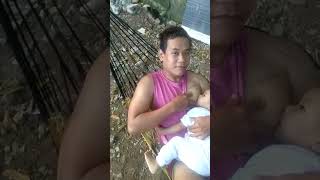 naawa ako sa anak ko wla na daw gatas yung kanyang nanay kya sakin nalang dumidi