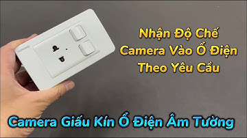 Camera Giấu Kín Ổ Điện Âm Tường Mẫu Mới , Camera Ngụy Trang Ổ Cắm Điện Chế Theo Yêu Cầu Khách Hàng