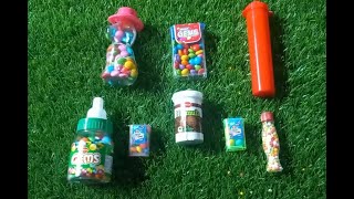 #Satisfying# video Asmr,, Lollipops candy and chocolate gummy candy,,Candy chocolate