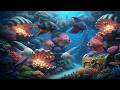 Explore the Hidden Blue World of Deep Sea Life 🐳 | Ocean Wildlife 4K & Relaxing Sounds #relaxing
