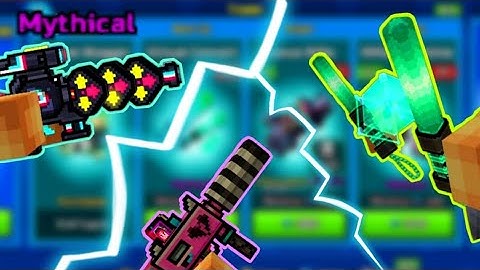 Mythical Dance rifle for 120 GEMS! - New Traders Van, Pixel Gun 3D