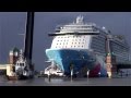 Emsüberführung Norwegian Breakaway - River Ems Conveyance