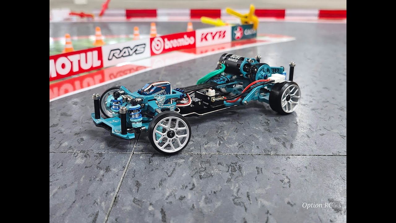 Ma Racing D24 Shake Down @ Option RC - YouTube