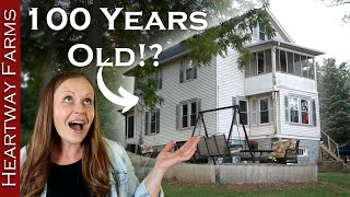 Finally cleaning up our 100-year-old FARMHOUSE! | Heartway Farms