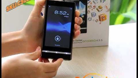 Review X26i Smartphone Android 4.0 3G