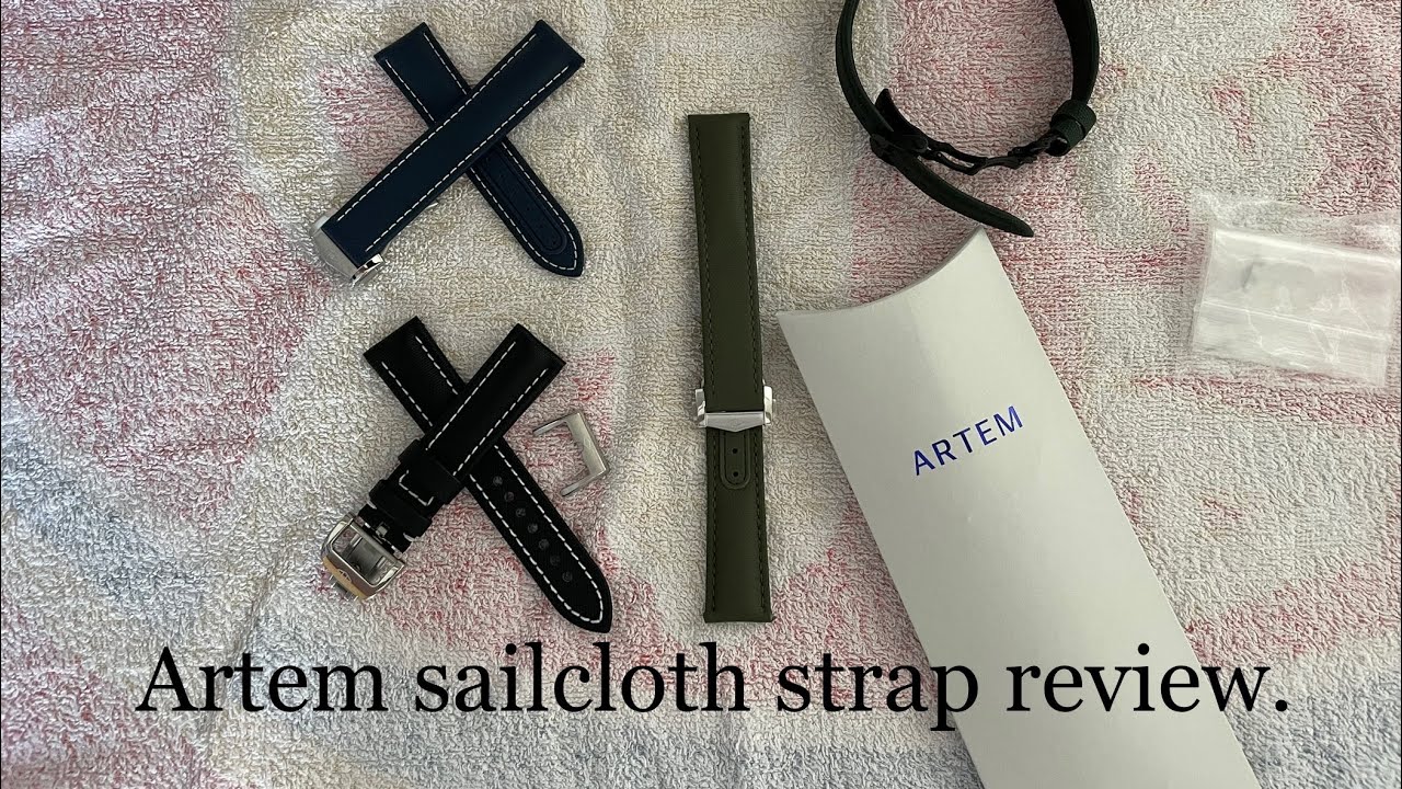 Artem sailcloth strap review YouTube