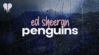 ed sheeran - penguins (lyrics)