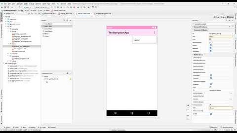 Android Navigation Component : Navigation Drawer - Layout