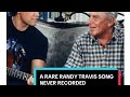 one of the best randy travis songs was a song he never recorded, but we have cause of andy griffith