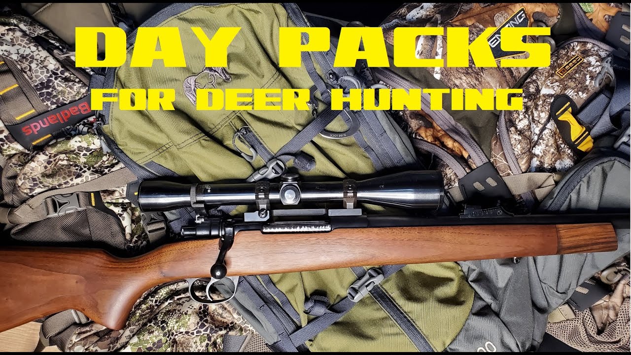 DAY PACKS FOR DEER HUNTING YouTube