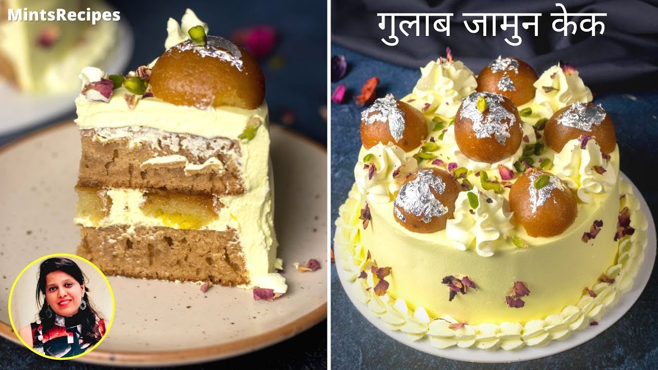 Gulab Jamun Cake Decoration | गुलाब जामुन से बनाइये टेस्टी केक | MintsRecipes