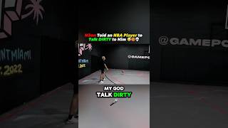 N3on Told Malik Beasley to Talk DIRTY to Him 😭🏀💀 #n3on #shorts