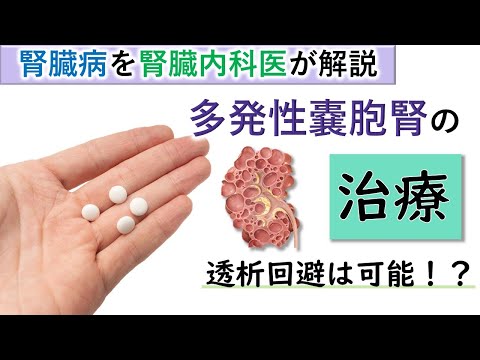 【腎臓内科医が解説】多発性嚢胞腎の治療　トルバプタンサムスカで透析回避できる可能性【治療】