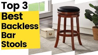 Best Backless Bar Stools [ Top 3 Options] in 2023