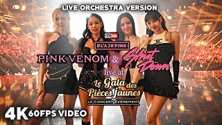 [4K] BLACKPINK - Pink Venom & Shut Down (Live at Le Gala des Pièces Jaunes)