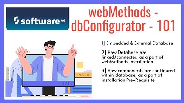 09. webMethods Chapter 1 | dbConfigurator - How Database are Connected.
