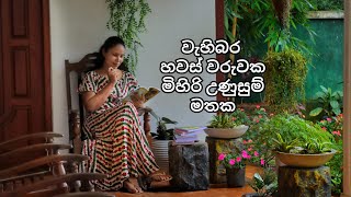 වැහිබර හවස්වරුවක මිහිරි උණුසුම් මතක | Cozy Evening  with A Delicious Meal |