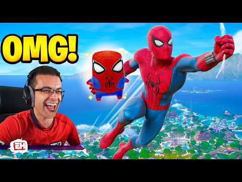 NickEh30 reacts to Spiderman in Fortnite!