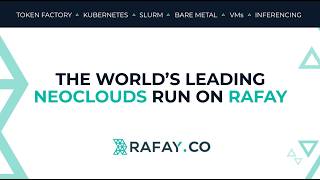 How Global NeoClouds Turn GPU Infrastructure Into AI Services | Rafay