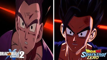 All Ultimate Attacks Comparison DLC 1 | Dragon Ball Xenoverse 2 VS Sparking Zero