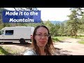 Colorado Mountain Boondock Camping, off grid Van Life