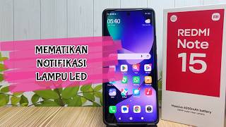 Cara Mematikan Notifikasi Lampu LED Di Hp Xiaomi Redmi Note 15 screenshot 5