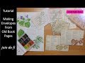 Tutorial Making Envelopes From Old Book Pages