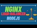 Load Balancing NodeJS applications using NginX