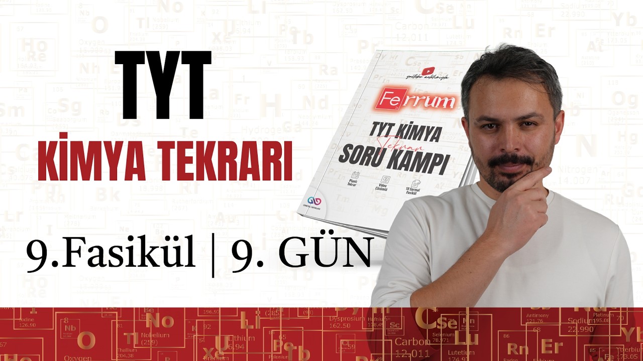 9. GÜN | 9. Fasikül | TYT Tekrar Soru Kampı