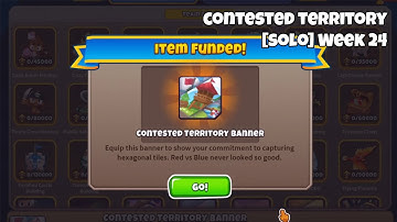 I finally got Contested Territory banner [BTD6 CT Solo #24]