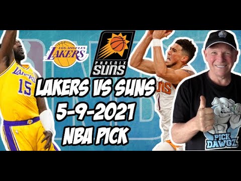 Los Angeles Lakers vs Phoenix Suns 5/9/21 Free NBA Pick and Prediction NBA Betting Tips Los Angeles Lakers vs Phoenix Suns 5/9/21 Free NBA Pick and Prediction NBA Betting Tips