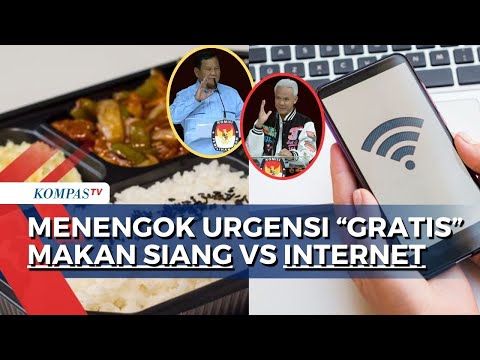 Panas! Ini Rekap Prabowo dan Ganjar Debat soal Urgensi Internet Gratis VS Makan Siang Gratis