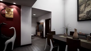 Virtual Tour 04 / Video render for a house before its construction - Unreal Engine Render