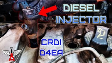 Hoe u stap voor stap uw dieselinjectoren vervangt [Common Rail Direct Injection D4EA]