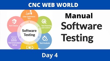 Day 4 | Manual Testing By Manish Kumar | CNC WEB WORLD