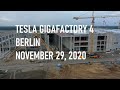 Tesla Gigafactory 4 Berlin | Progress everywhere | November 29, 2020 | DJI Mavic 2 Pro 4K Video