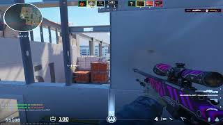 The best way to retake on NEW VERTIGO with an AWP