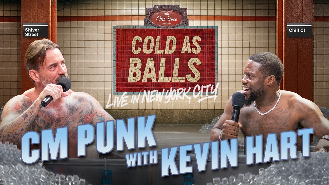 Kevin Hart vs CM Punk: Who's the Best Trash Talker in the Cold Tubs?  | Cold As Balls
