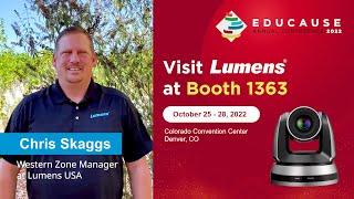 EDUCAUSE 2022: Visit Lumens at Booth 1363