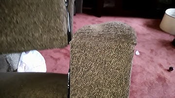 How to remove the back of a (Lazy) La-z-Boy recliner.