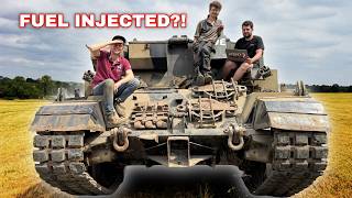 We Put Modern Fuel Injection On A Tank